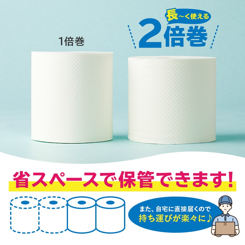 エリエール i:na（イーナ）トイレットペーパー 12Rシングル（100m巻）（12ロール×6パック）