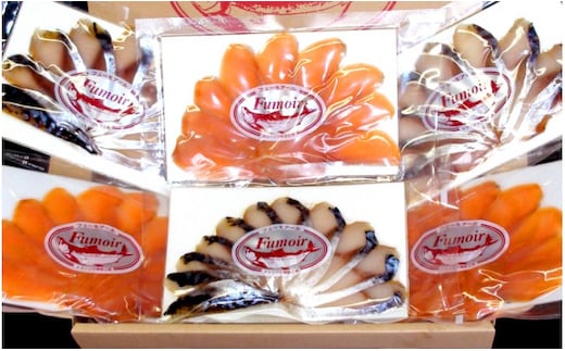 17-214 無添加・カラフト鱒とサバ・スモーク【2026年4月以降発送】