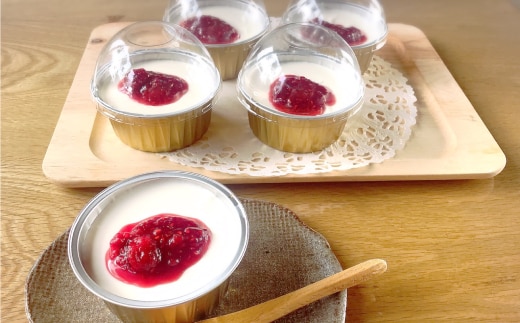 24-77 cafe ほの香のレアチーズムース 10カップセット（5カップ×2セット）