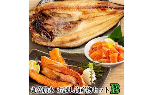 13-362 【年内配送12月15日入金まで】丸富農水お試し海産物セットＢ within2025