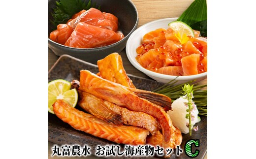 11-217 【年内配送12月15日入金まで】丸富農水お試し海産物セットＣ within2025