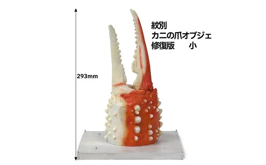 50-80 紋別 カニの爪オブジェ - 修復版, 小 -