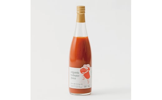 【イナゾーファーム】「※6回定期便※」有機トマトジュース（720g）2本と有機トマトジュース クリア（無塩）（300g）2本 年6回発送