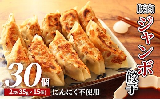 北海道産豚肉のジャンボ餃子(35g×30個)｜北海道 滝川市 餃子 豚肉 中華 ジャンボ ギョウザ ぎょうざ 惣菜 お惣菜