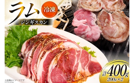 ラム肉 冷凍 ラムジンギスカン 200g 2パック 計400g [焼肉銀座園 北海道 砂川市 12260734-a] 羊肉 羊 肉 小分け 焼肉 焼き肉 やきにく レビューキャンペーン
