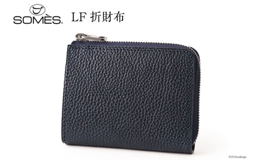 SOMES GL-02 LF札入れ ネイビー LF折財布 [ソメスサドル 北海道 砂川市 12260310] 財布 二つ折り ギャロップ 牛皮 二つ折り財布ソメス メンズ レディース 本革 革 革製品 レザー 札入れ