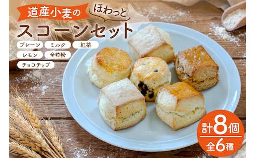 菓子 道産小麦のほわっとmederu スコーン 6種 セット 冷凍 [mederu 北海道 砂川市 12261123] お菓子 焼き菓子 洋菓子 焼菓子 スイーツ おやつ デザート
