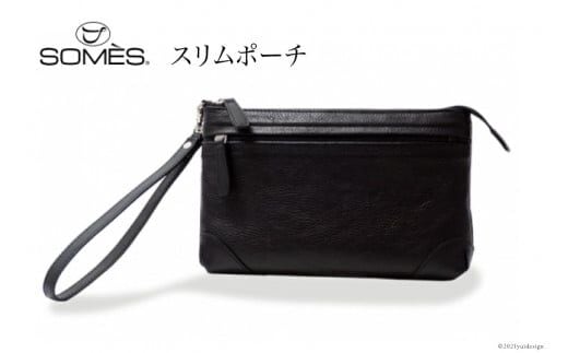 SOMES TT-06 スリムポーチ（ブラック） [12260215] レビューキャンペーン