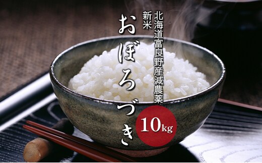 【令和8年度】北海道 富良野産 おぼろづき 減農薬 10kg 米 (山本農園) お米 ご飯 ごはん 白米 定期 送料無料 北海道 富良野市 道産 直送 ふらの
