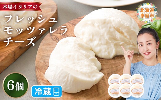 モッツァレラチーズ6個入セット【15000102】