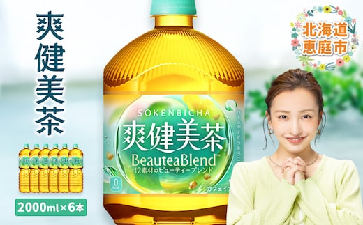 爽健美茶2000mlPET×6本【38000701】