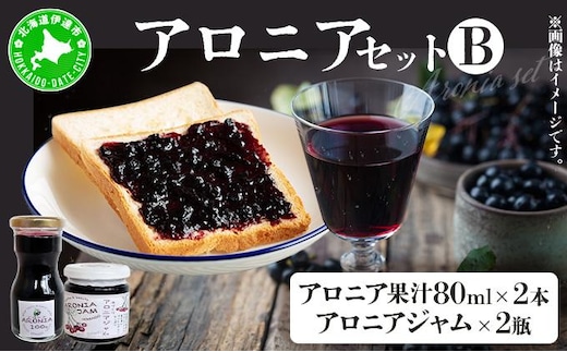 北海道伊達大滝産アロニアセットB【55250343】