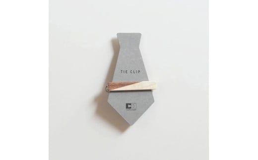 タイクリップ 木製 ネクタイピン アクセント ネクタイ ピン 手作り お取り寄せ