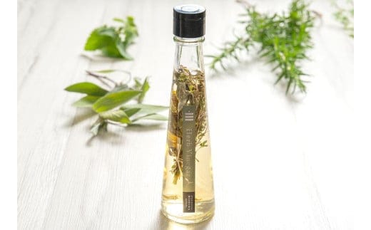 お好みの酢を入れてつくるハーブビネガー(ボトル付き)とONとOFFのハーブティー2種 ブレンド 朝摘み ハーブ ビネガー 酢 北海道 北広島市