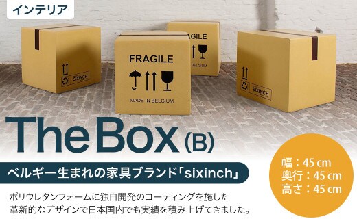 The Box (B) 椅子 イス インテリア オブジェ 置物