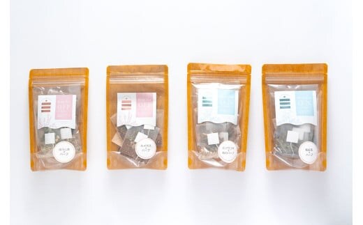 【4回定期便】季節毎に届くハーブブレンドティーセット(3月・6月・9月・12月発送) 定期便 ハーブ ブレンドティー 季節 フレッシュ リラックス オフィス 家庭 北海道 北広島市