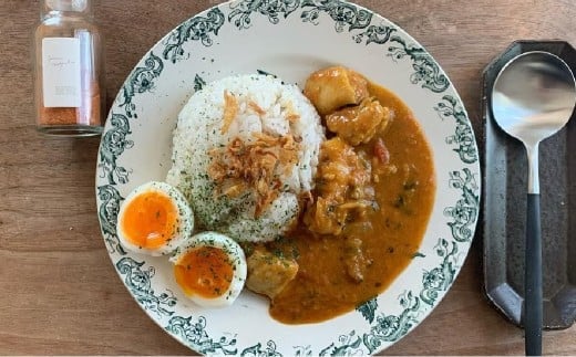バターチキンカレー スパイス キット 4人分 セット (42g×1個) / レシピ付き バターチキン カレー 手作り 簡単調理 セット 北海道 北広島市 常温
