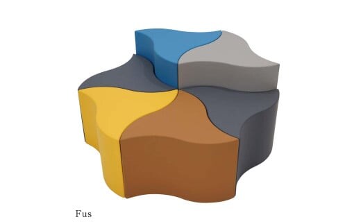 Fus (B) 椅子 イス インテリア オブジェ 置物