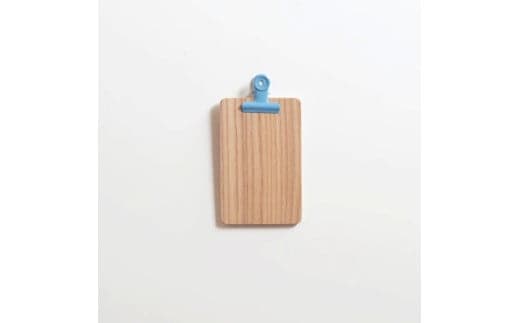 メモクリップ【タモ】 手のひらサイズ リフィル付き 手作り お取り寄せ