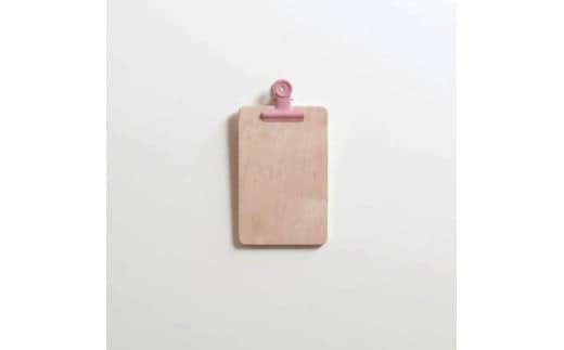 メモクリップ【メープル】 手のひらサイズ リフィル付き 手作り お取り寄せ