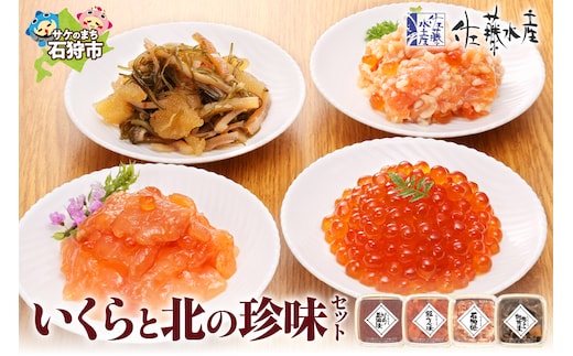 佐藤水産 いくらと北の珍味セット（M-3）