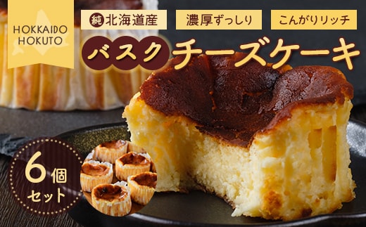 バスクチーズケーキ6個セット HOKU005