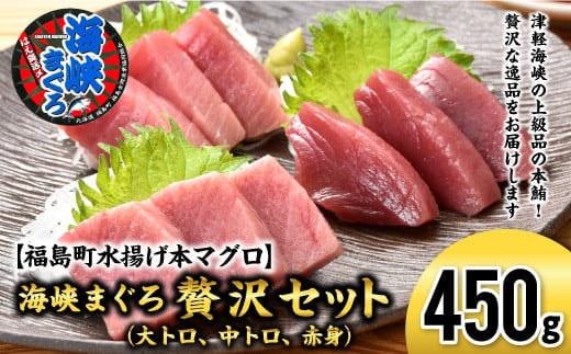 【2027年1月以降順次発送】北海道福島町 水揚げ 本マグロ 「海峡まぐろ」 贅沢セット（大トロ・中トロ・赤身） FKO013