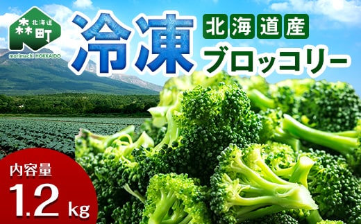 小分け カット済み ブロッコリー 冷凍 1.2kg 北海道森町産 野菜 おかず お弁当 便利 小分け カット済み ブロッコリー 冷凍 mr1-0942