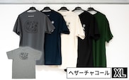 【奥尻限定】 モンベル Tシャツ 《ヘザーチャコール》 《XL》 UVカット 消臭 速乾 半袖 メンズ レディース ユニセックス mont-bell コラボ アウトドア キャンプ 登山 旅行 北海道限定 ご当地Tシャツ セイコーマート 限定 レア お土産 | 北海道 奥尻町 送料無料