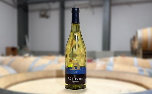 「奥尻ワイン」ピノ・グリ 辛口 1本 750ml 「OKUSHIRI Pinot Gris」 奥尻ワイナリー | ワイン 白ワイン ピノグリ オレンジピール 柑橘 ボトル ワイナリー 瓶 ワインリスト ぶどう 葡萄 ブドウ 日本ワイン 国産ワイン ご当地ワイン 産直 産地直送 お取り寄せ | 北海道 奥尻町 送料無料 OKS08-007