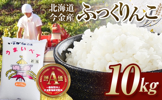 令和7年産新米 ふっくりんこ10kg お米 米 新米 10kg 北海道 北海道産 ふっくりんこ F21W-544