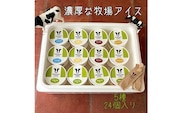 【北海道産搾りたて生乳使用】ひらかわ牧場のアイスクリーム 定番の5種24個セット フレッシュミルク バニラ チョコ キャラメルクランチ 抹茶 デザート スイーツ お取り寄せ ギフト せたな町 ふるさと納税