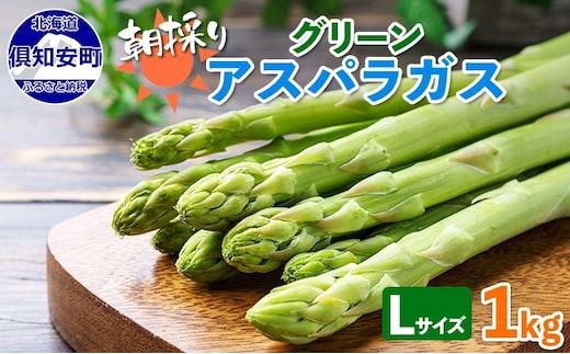 【2026年発送】 アスパラガス 北海道 グリーン 1kg セット Lサイズ 春 限定 旬 朝採り 新鮮 野菜 アスパラ ギフト gift 産地直送 産直 お取り寄せ 詰め合わせ 送料無料 