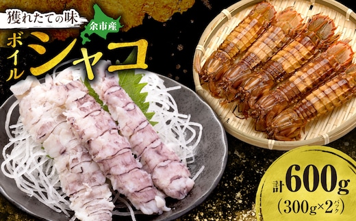 【獲れたての味！】ボイルシャコ３００ｇ×２パック_Y022-0022