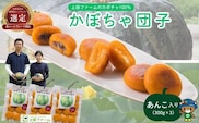 【NHKあさイチで紹介されました！】上田ファームのかぼちゃ団子（あんこ）300g×3 北海道産かぼちゃ使用 カボチャ だんご 国産 手作り おかず おやつ スイーツ 軽食 冷凍 南瓜 郷土料理 北海道 苫前町 とままえ ued04