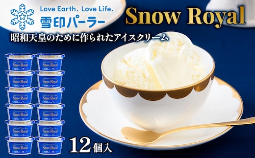 雪印パーラー スノーロイヤル 12個セット【2310104】
