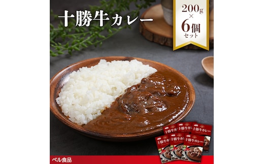 十勝牛カレー 200g 6個セットen01-00223