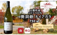 奥洞爺ワイナリー 「奥洞爺ナイアガラ2025(辛口・白ワイン)」 自社圃場ぶどう100% 750ml SBTAO001