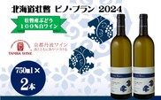 北海道壮瞥産 ピノ・ブラン2024(辛口白ワイン) 750ml×2本 SBTA085