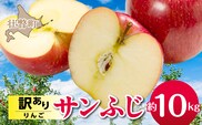 【先行予約】＜2026年12月上旬よりお届け＞北海道壮瞥町　訳ありりんご　品種名「サンふじ」約10kg SBTF030