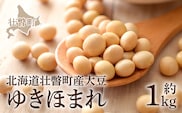 北海道壮瞥町産大豆 ゆきほまれ 約1kg SBTQ006