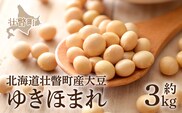 北海道壮瞥町産大豆 ゆきほまれ 約3kg SBTQ009
