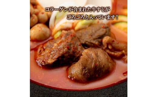 定期便 3カ月 スンドゥブ 食べ比べ セット 合計4パック （ 牛もつ