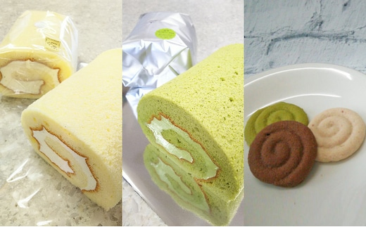 TOYAろーる＆葛巻きショコラのセット(各1個) スイーツ ロールケーキ お菓子 焼菓子 チョコレート 