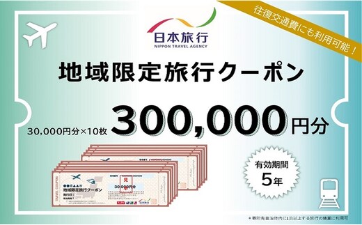 北海道洞爺湖町 日本旅行 地域限定旅行クーポン300,000円分 チケット 