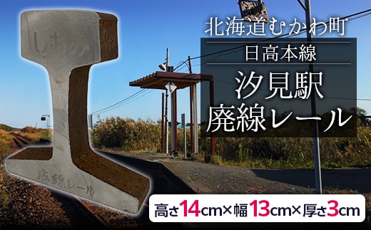 日高本線廃線レール 厚さ３ｃｍ ①（数量限定） MKWG031
