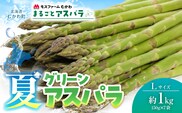 夏アスパラLサイズ 約1kg（150g×7袋） MKWM005