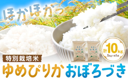令和7年度 特別栽培米 ゆめぴりか＆おぼろづき 食べ比べセット 各5kg 計10kg 田中農園《30日以内出荷予定(土日祝除く)》北海道 日高町 食べ比べ セット 米 こめ コメ 白米 白飯 ご飯 ごはん ふっくら つややか 豊かな甘み ほどよい粘り 日高町米 お米---hohdk_tn_3_5kg---