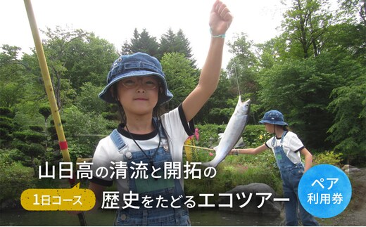 山日高の清流と開拓の歴史をたどるエコツアー（1日コース）【体験チケット】体験 チケット 自然 北海道 日高町