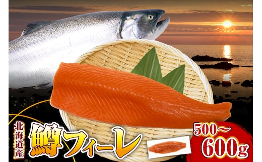 【2026年4月以降発送分】【無塩】鱒フィーレ（500～600g）【er018-088】